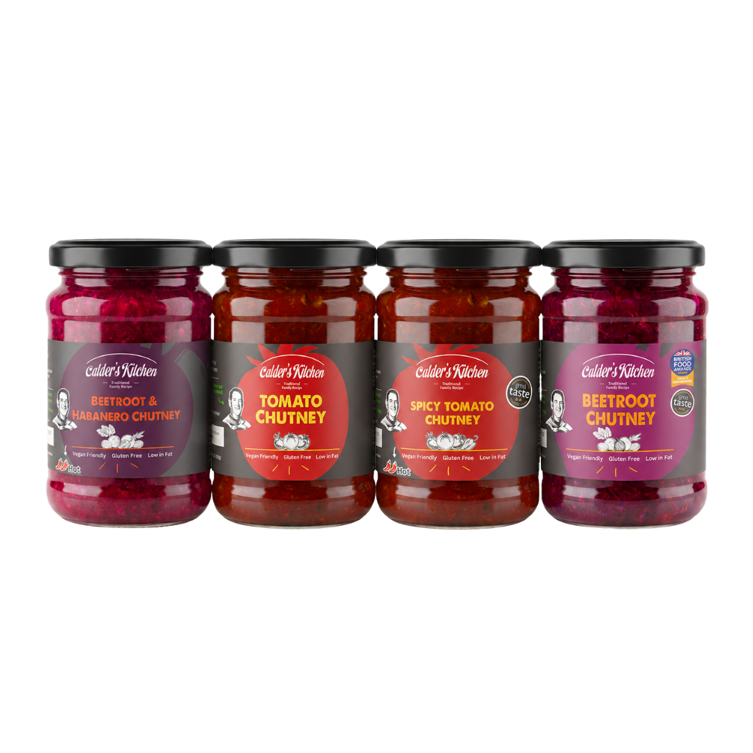 Grandad Charlie's Chutney Four Jar Bundle