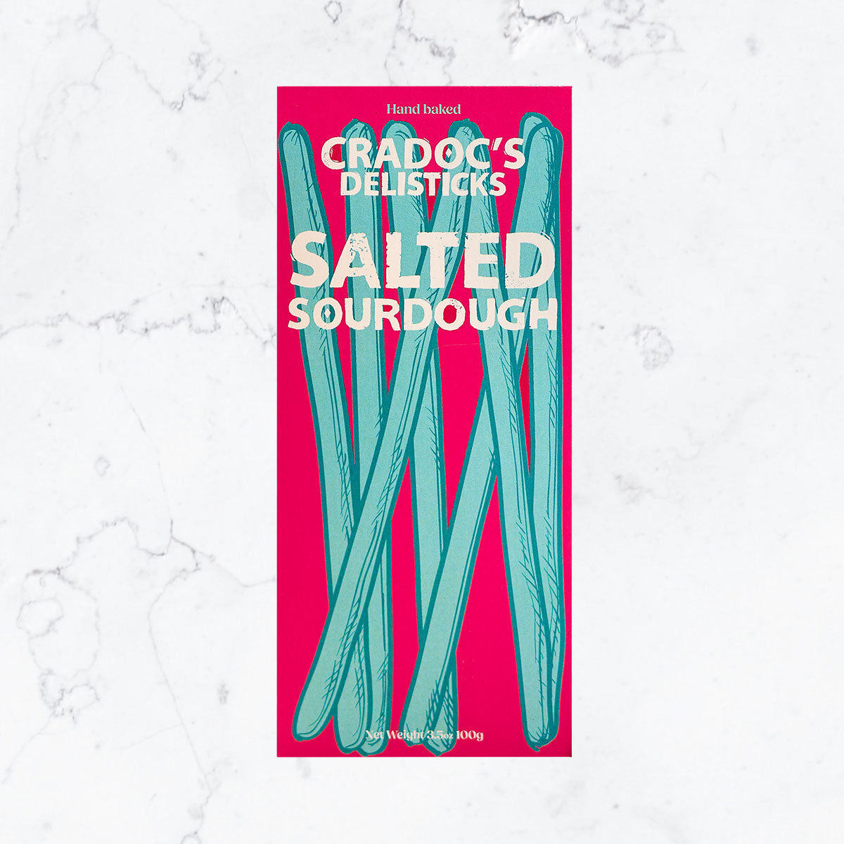 Cradoc's Salted Sourdough Delisticks 100g