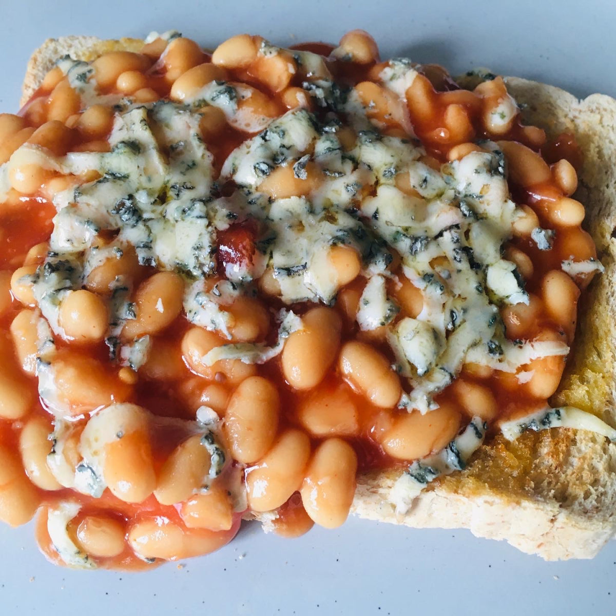 Beans On Toast & Spicy Tomato Chutney