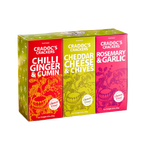 Cradoc's Gluten Free Hand Baked Crackers 3 pack