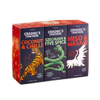 Cradoc's Spice Lover's Hand Baked Crackers 3 Pack