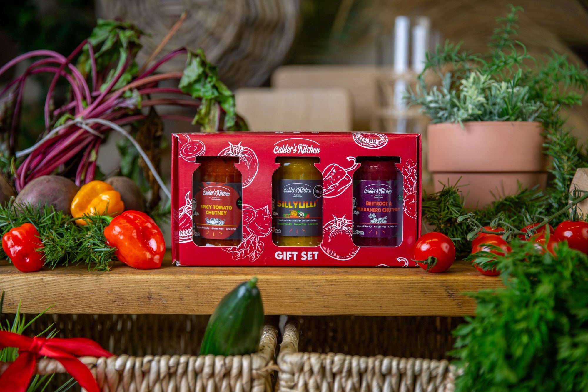 Spice Lover's Gift Set - 3 x 285g Jars (Free UK shipping)