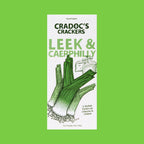 Cradoc's Leek and Caerphilli Cheese Crackers 80g