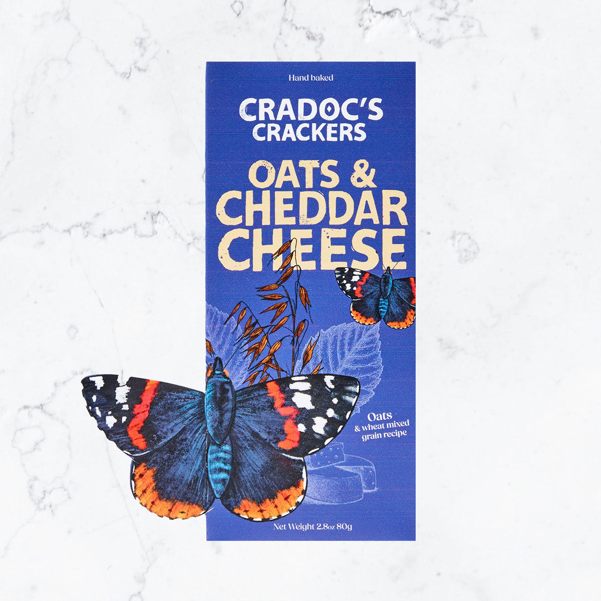 Cradoc's Oats with Cheddar Cheese Crackers 80g