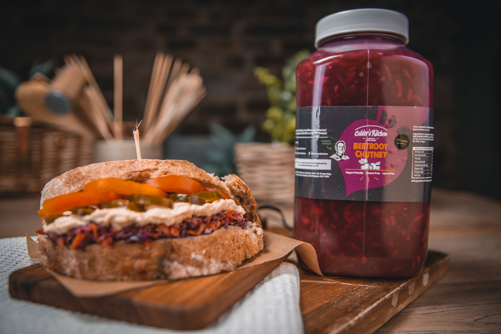 Beetroot Chutney 2.3kg Catering Pack (case of 2)