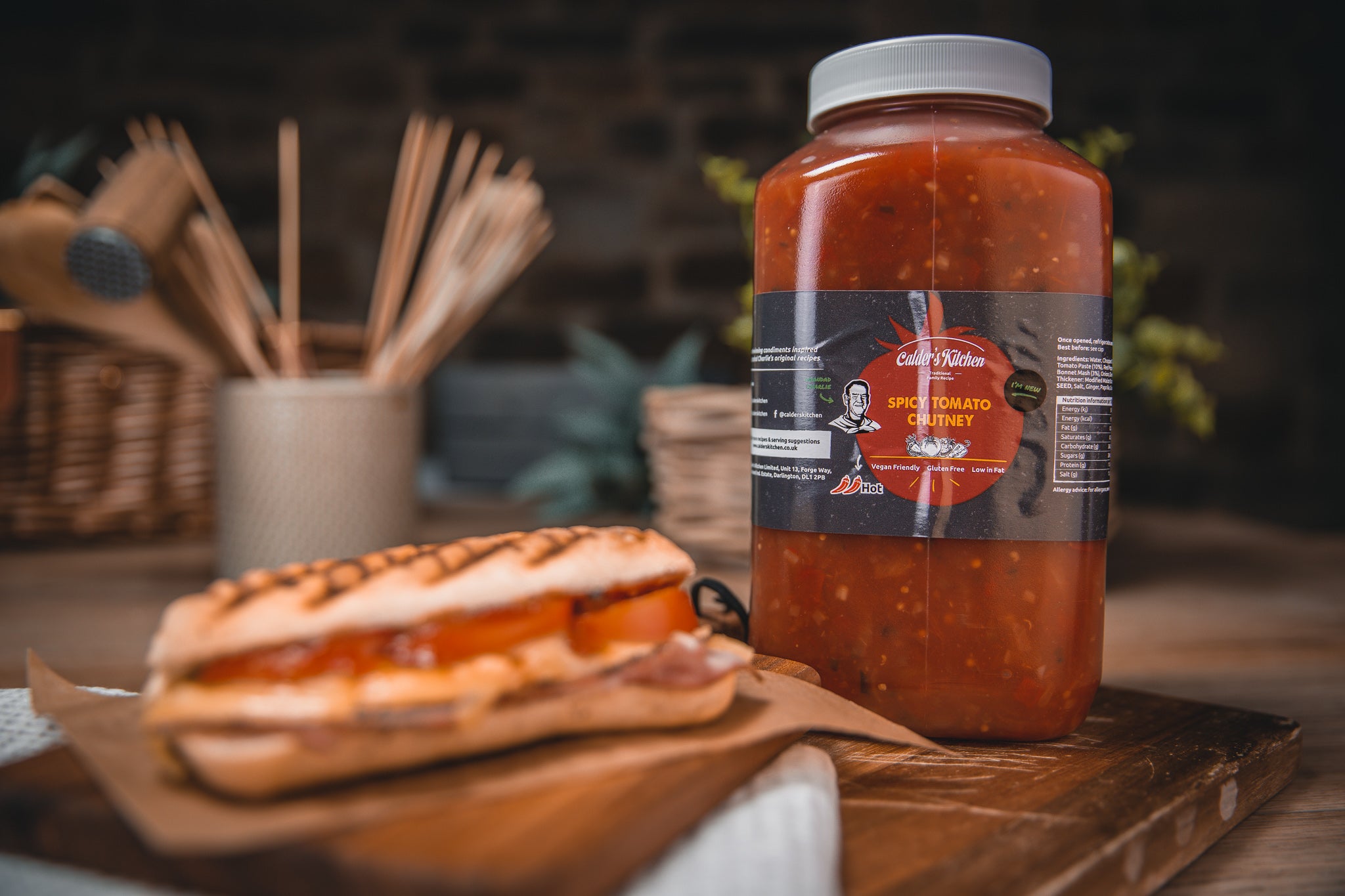 Spicy Tomato Chutney 2.3kg Catering Pack (case of 2) Half Price Clearance